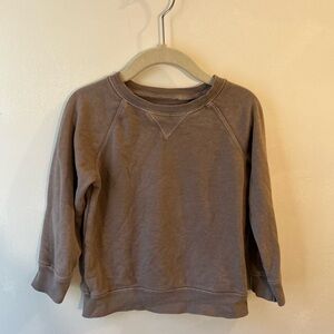 Old Navy Kids Long Sleeve Brown Tee